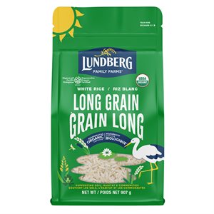 Lundberg Organic Long Grain White Rice (Regenerative) 907g