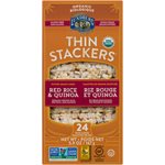 Lundberg Family Farms Thin Stackers Galettes de Grains Soufflés Riz Rouge et Quinoa Biologique 24 Galettes de Riz 167 g