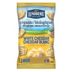 Lundberg Mini galettes de riz cheddar blanc bio