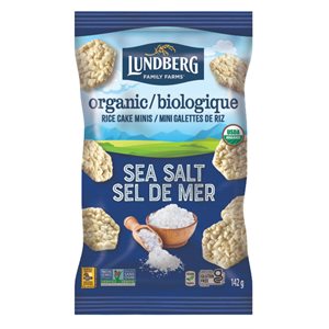 Lundberg Mini galettes de riz sel de mer bio