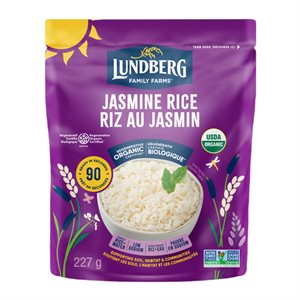 Lundberg Riz Au Jasmin Instant (Regénératif) Bio 227G