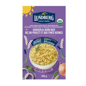 Lundberg Organic Chicken & Herb Rice in a Box (Regenerative) 156g