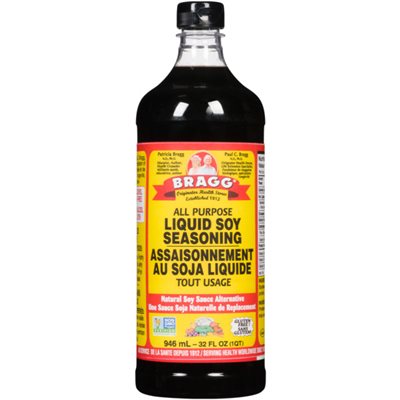 Bragg Assaisonnement au Soja Liquide Tout Usage 946 ml