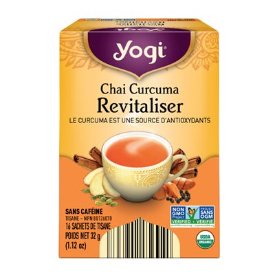 Yogi Chai Curcuma Revitalise tea 32g