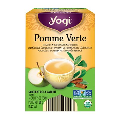 Yogi Organic Green Apple Herbal Tea 36g