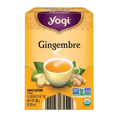 Yogi Organic Ginger Herbal Tea 32g