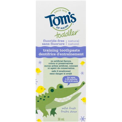 Tom's of Maine Toddler Dentifrice d'Entraà®nement Fruits Doux 38 ml