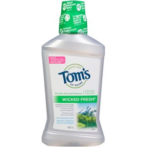 Tom's of Maine Wicked Fresh! Rince Bouche Menthe Fraà®che de la Montagne 473 ml