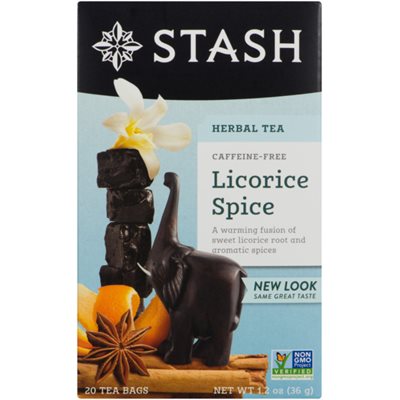 Stash Tisane Réglisse aux épices 20 Sachets 36 g