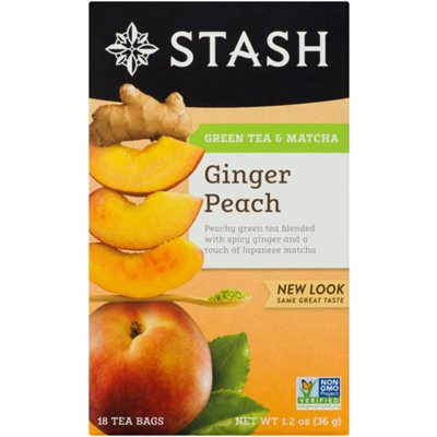 Stash Green Tea & Matcha Ginger Peach 18 Tea Bags 36 g 36g