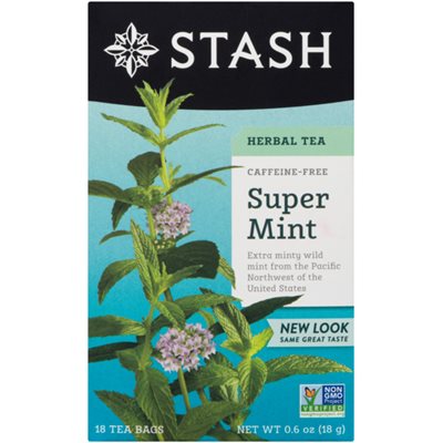 Stash Herbal Tea Super Mint 18 Tea Bags 18 g 18g