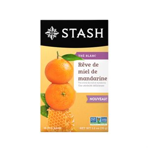 Stash Thé Blanc Rêve De Miel Et Mandarine