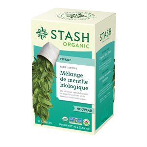 Stash Tisane à la menthe bio 16 sachets