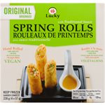 Lucky Rouleaux de Printemps avec Sauce Traditionnelle Orignaux 4 x 57 g (228 g)