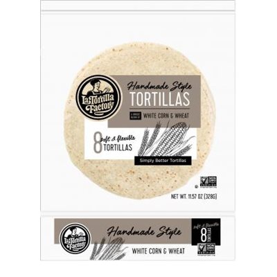 La Tortilla Factory White Corn Tortilla