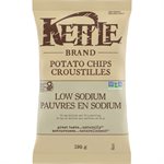 Kettle Low Sodium Potato Chips 198g