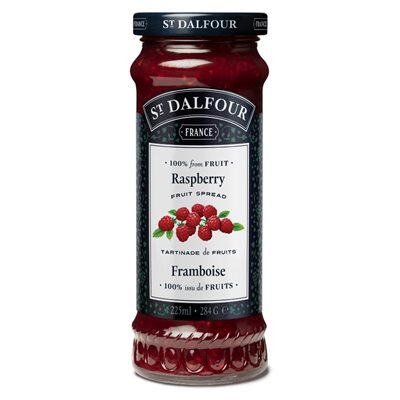 St. Dalfour Tartinade de Luxe Framboise Rouge 225 ml St. Dalfour Tartinade de Luxe Framboise Rouge 225 ml