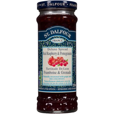 St. Dalfour Tartinade de Luxe Framboise & Grenade 225 ml