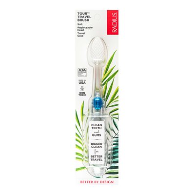 Radius Source Tour Travel Toothbrush