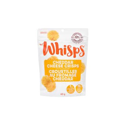 Whisps Cheddar Cheese Crisps 60g