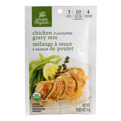 SIMPLY ORG. SAUCE POUR POULET ROTI BIO 24G