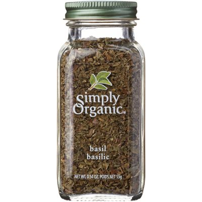 Simply Organic Basil 15 g 