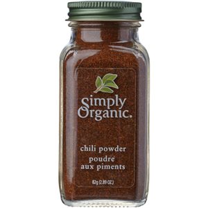 Simply Organic Poudre aux Piments 82 g