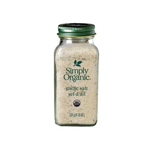 Simply Organic Garlic Salt 133G