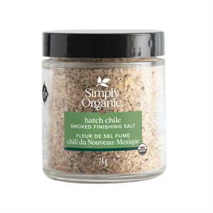 Simply Organic Organic Hatch Chile Smoked Finishing Salt 62g