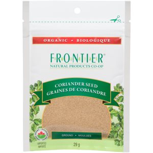 Frontier Graines de Coriandre Moulues 29 g