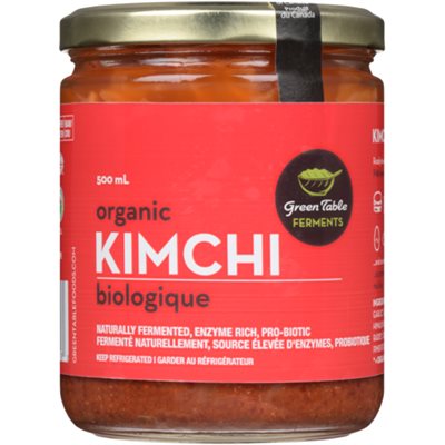 Green Table Ferments Kimchi Biologique 500 ml