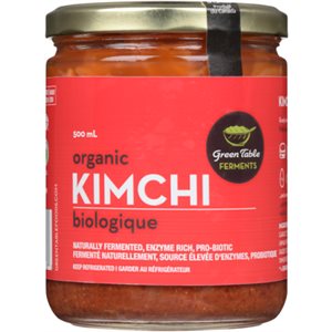 Green Table Ferments Kimchi Biologique 500 ml