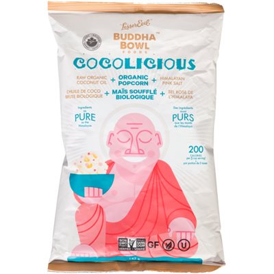 Buddha Bowl Foods Cocolicious Maîs Soufflé Biologique 142 g