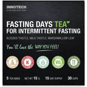 Innotech Fasting Days„¢ TEA - Herbal Tea (2 week supply) 5 Tea Bags