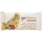 GoMacro Macrobar Bananes et Beurre d'Amande Barre 65 g GoMacro Macrobar Bananes et Beurre d'Amande Barre 65 g