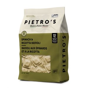 Pietro's Raviolis Épinards Et Ricotta sans Gluten 300 G