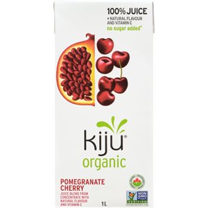 Kiju 100% Jus Grenade Cerise Biologique 1 L