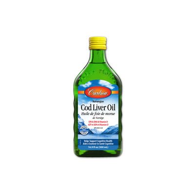 Carlson Norwegian Unflavored Cod Liver Oil 500Ml 500ml