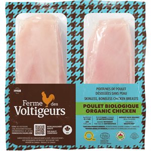 Organic Boneless Chicken Breast 2Un