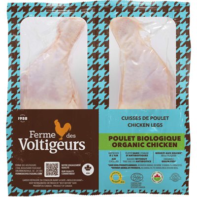 Organic Chicken Thighs Without Back 600G