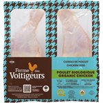 Organic Chicken Thighs Without Back 600G