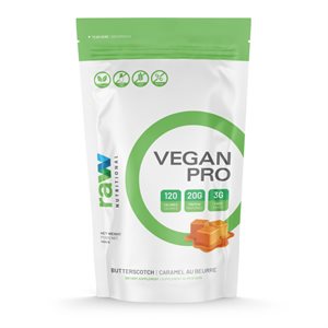 Raw Nutritional Vegan Pro Butterscotch 454g