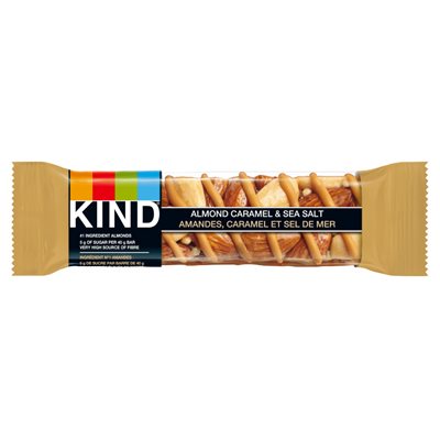 KIND Barre aux Noix Amandes, Caramel et Sel de Mer 