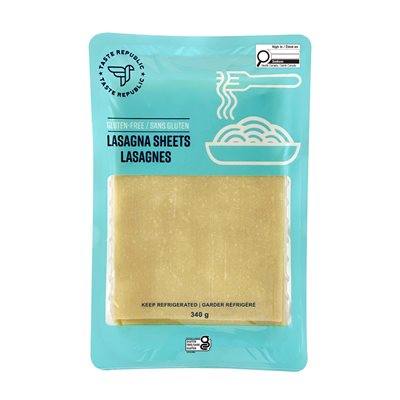 Taste Republic Fresh Lasagna Sheets 255G