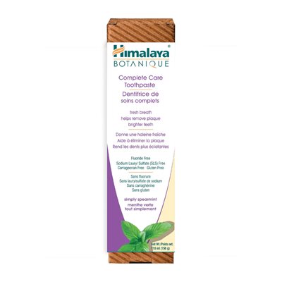 Himalaya Botanique Dentifrice de Soins Complets Menthe Verte Tout Simplement 110 ml