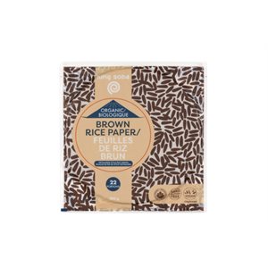 King Soba Organic Brown Rice Paper Vietnamese Style 200g