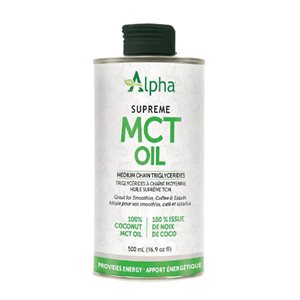 Alpha Alpha Organic MCT Oil 500 mL Liquid