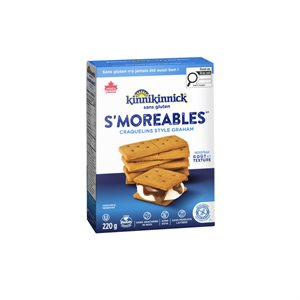 Biscuits Sans Gluten S'Moreables Craquelins Style Graham