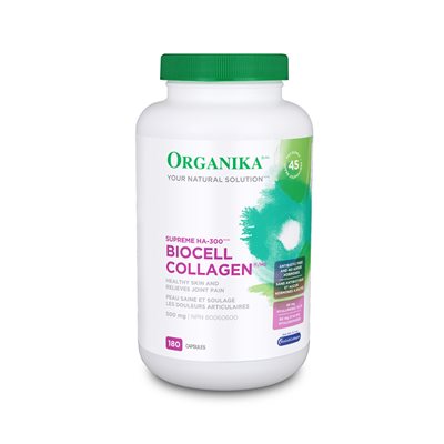 Organika Biocell Collagen (Anciennement Ha-300) 180caps