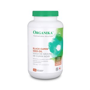 Organika Black Cumin Seed Oil 120 Sftgl